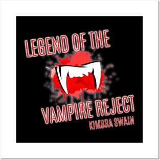 Legend of the Vampire Reject Logo Shirt Posters and Art